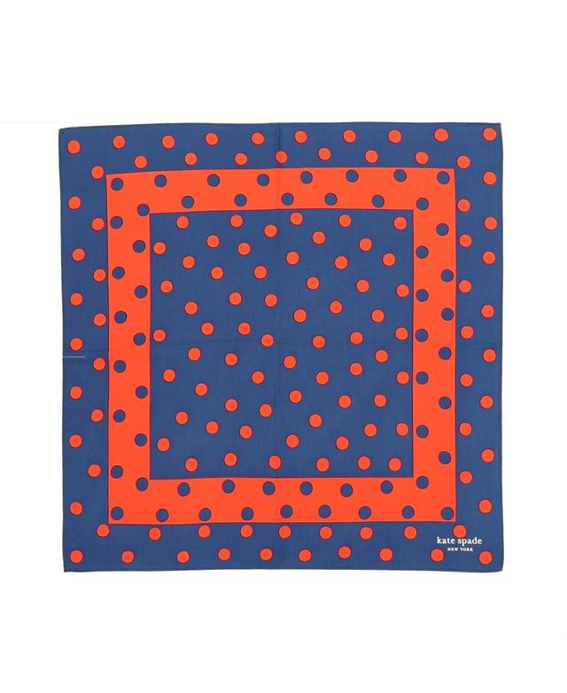 Kate Spade New York springtime dot silk bandana Product Image