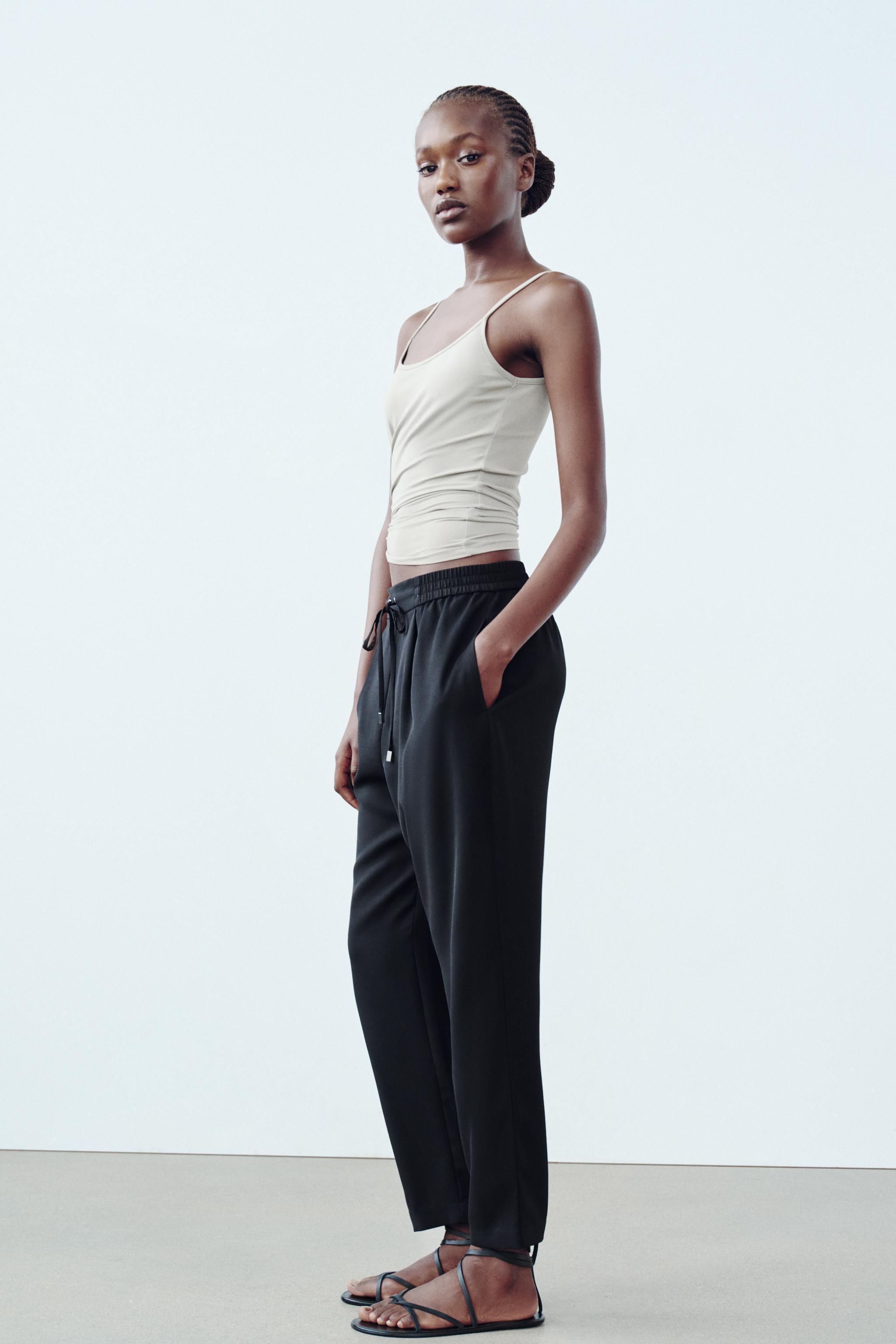 FLOWY ANKLE PANTS Product Image