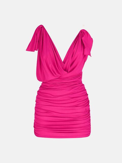 Fuchsia mini dress Product Image