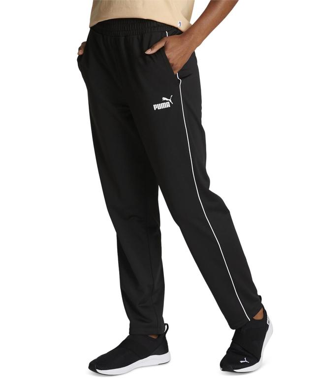 Women's Piped Open-Leg Drawstring Track Pants Product Image