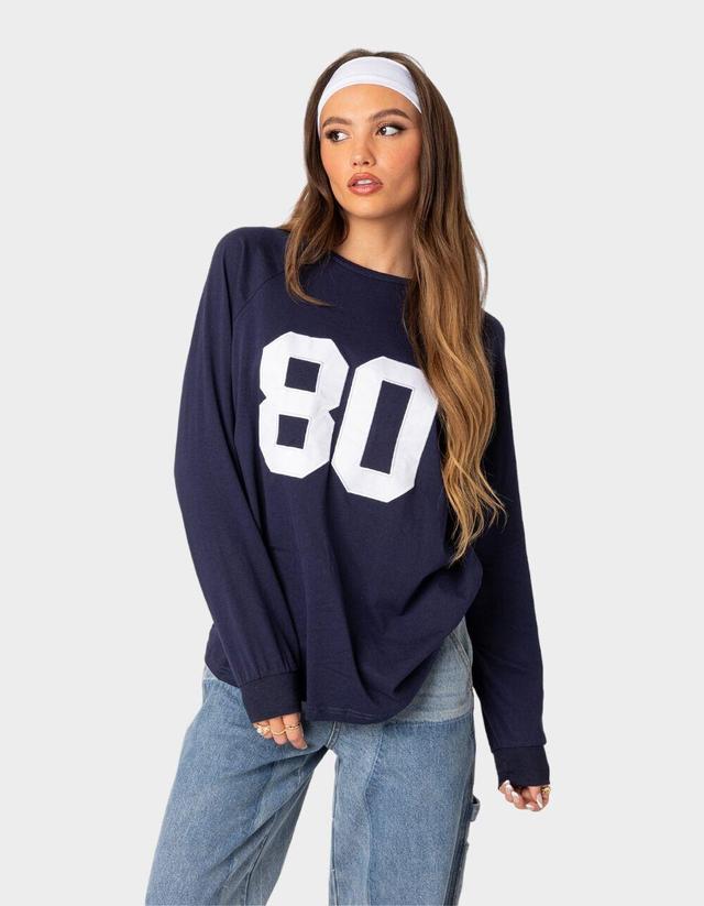 EDIKTED 80 Oversized Womens Tee Product Image