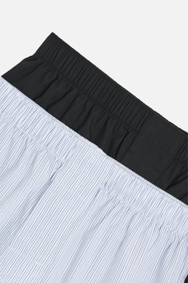 2 PACK OF MIXED POPLIN BOXERS Product Image