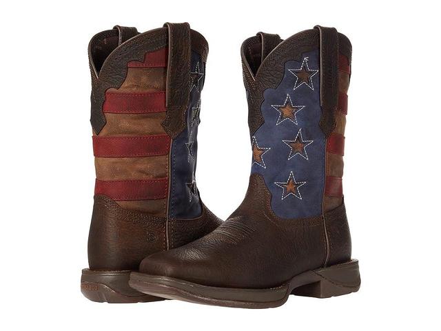 Durango Rebel 11 Western (Dark /Vintage Flag) Cowboy Boots Product Image