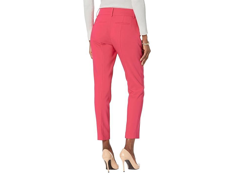 Tommy Hilfiger Womens Solid Cropped Trousers - Rosette Product Image