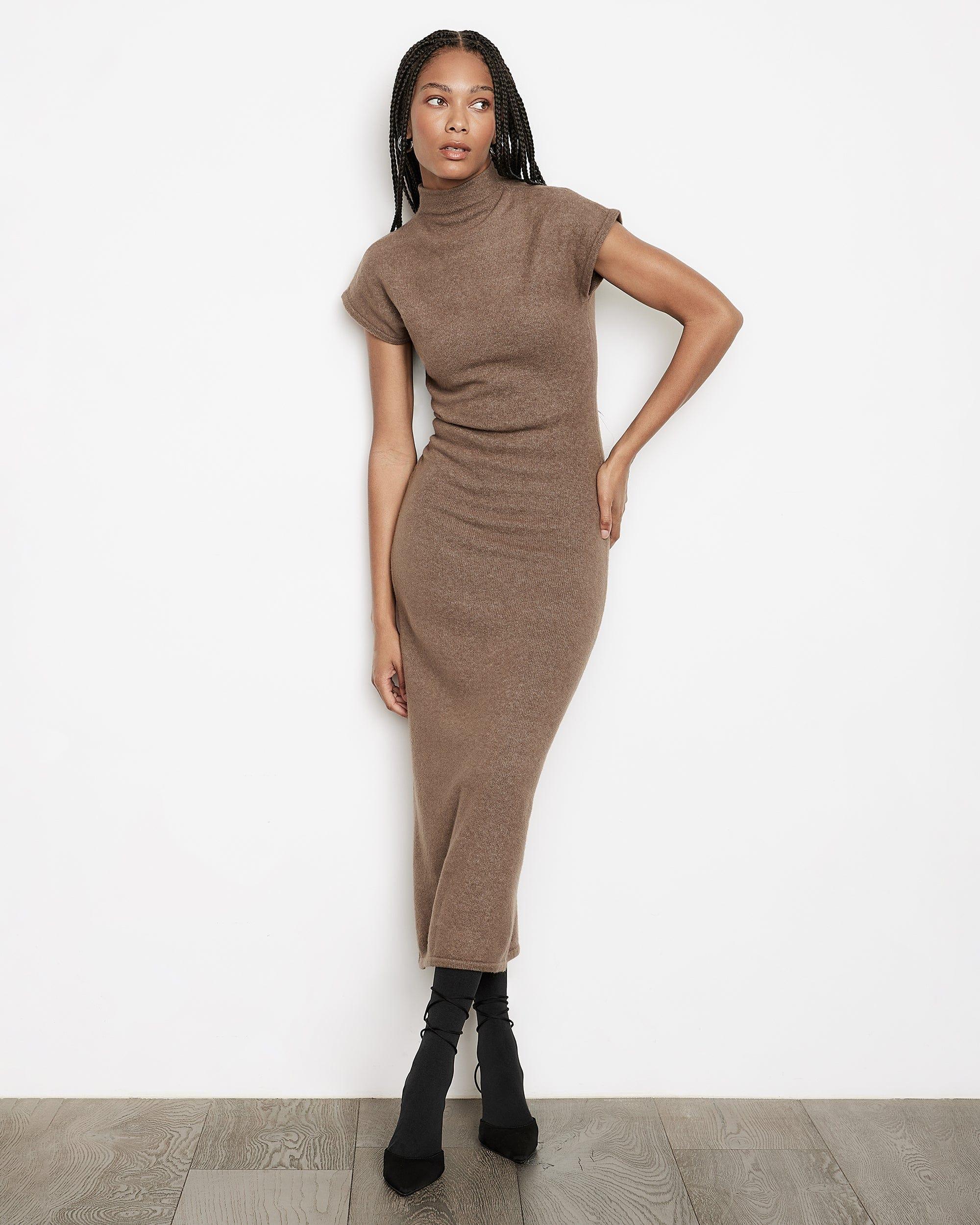 Casper Mock-Neck Dress Product Image