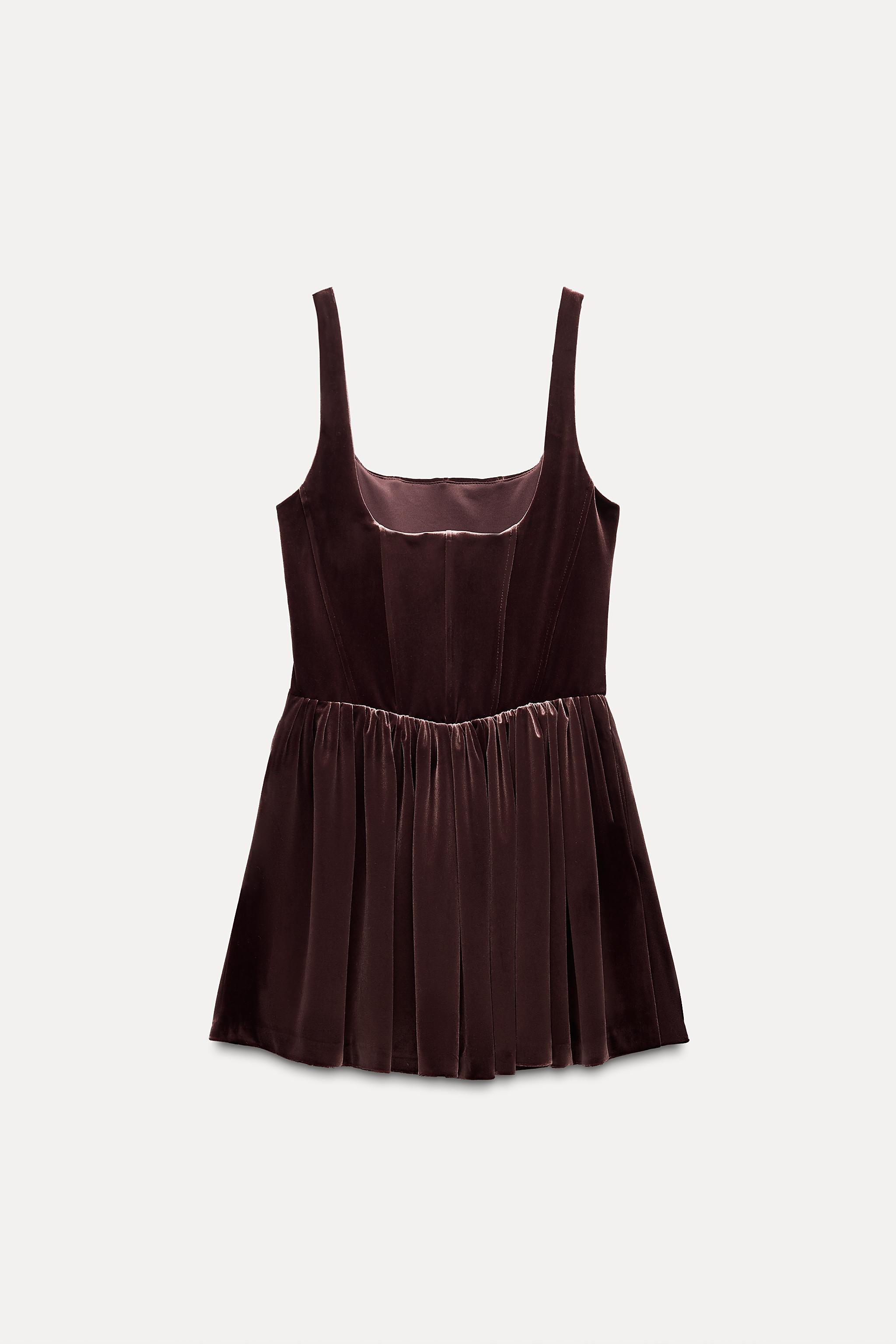 RUCHED CORSET DRESS Product Image