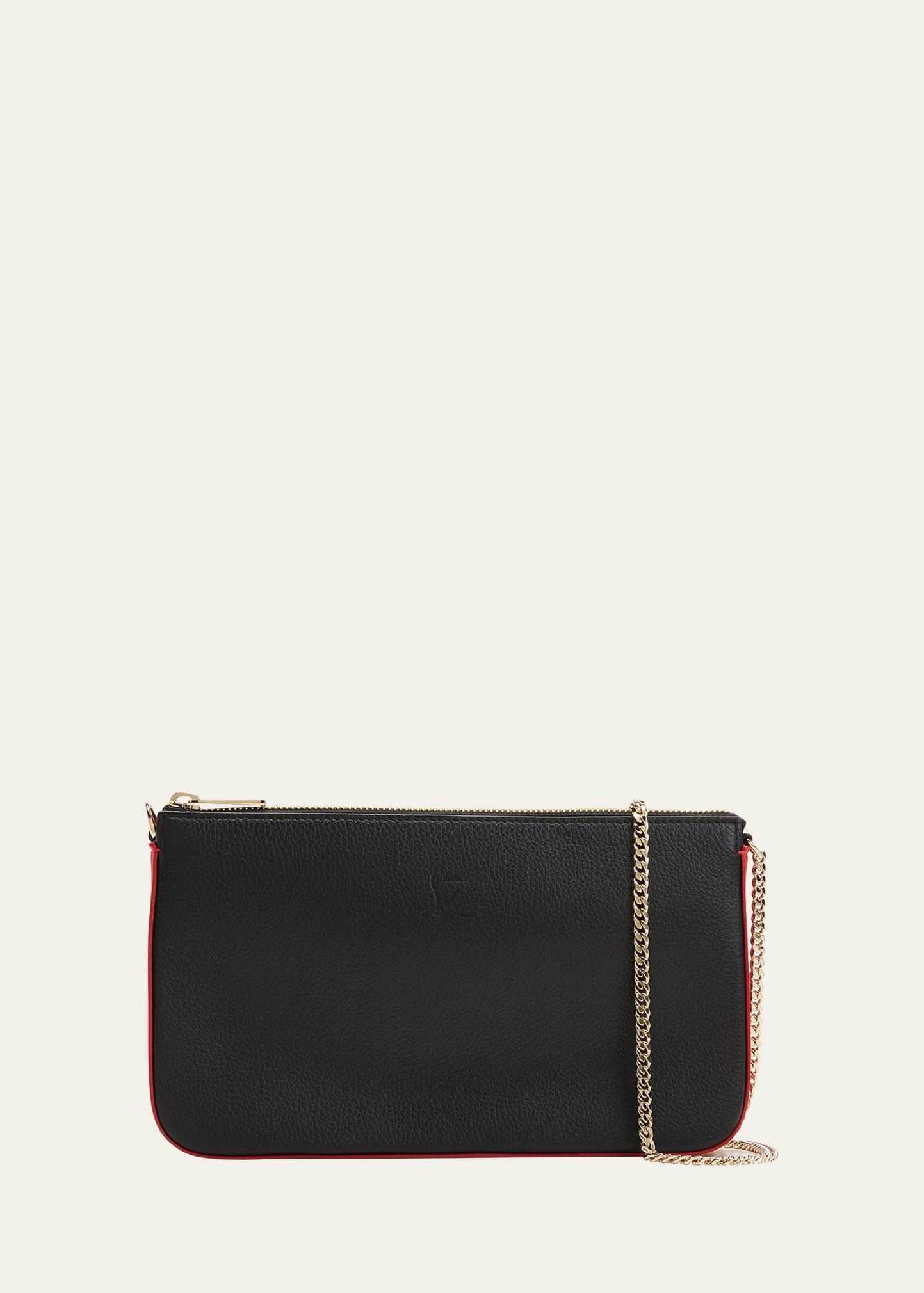 Womens Loubila Leather Pouch-On-Chain Product Image