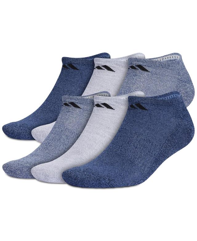 adidas Mens Athletic Cushioned No-Show Socks - 6 pk. Product Image