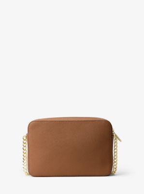 Jet Set Large Saffiano Leather Crossbody Bag Product Image