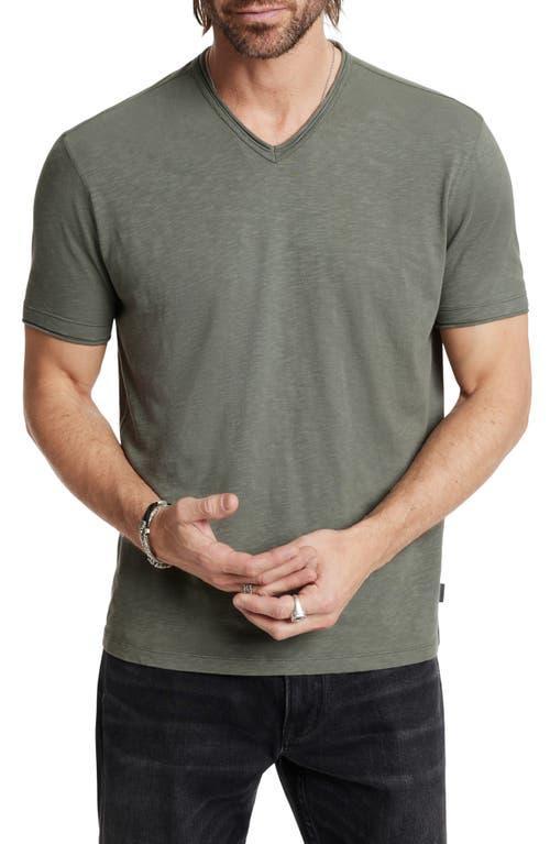 John Varvatos Miles Short Sleeve V Neck Tee Product Image