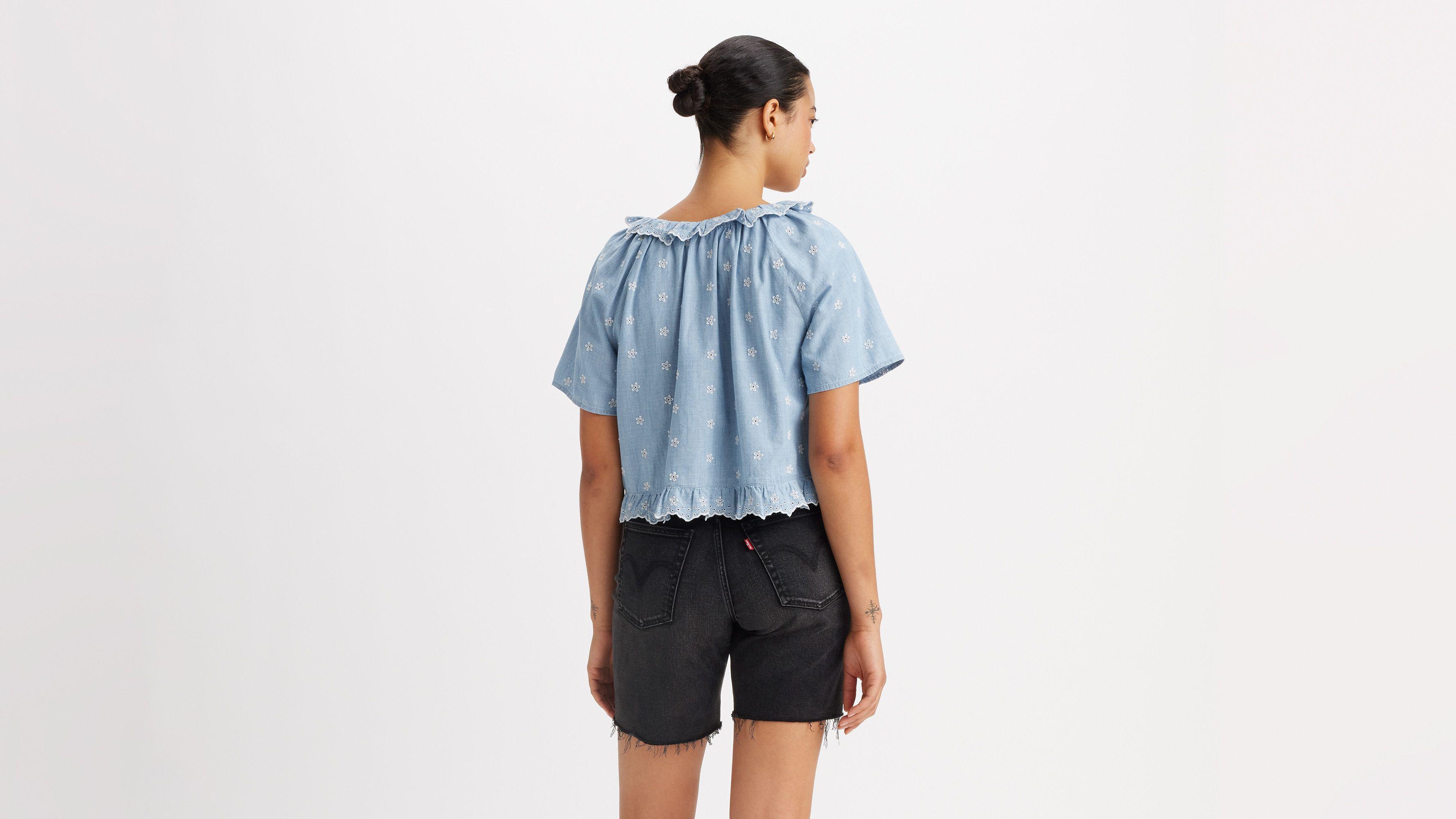 Lyka Short Sleeve Blouse Product Image