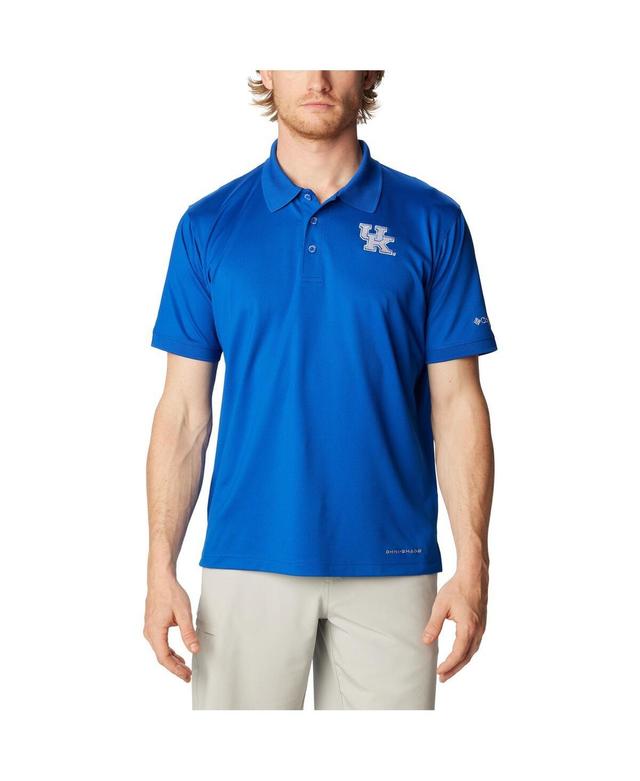 Mens Columbia Royal Kentucky Wildcats Pfg Tamiami Omni-Shade Polo Shirt Product Image