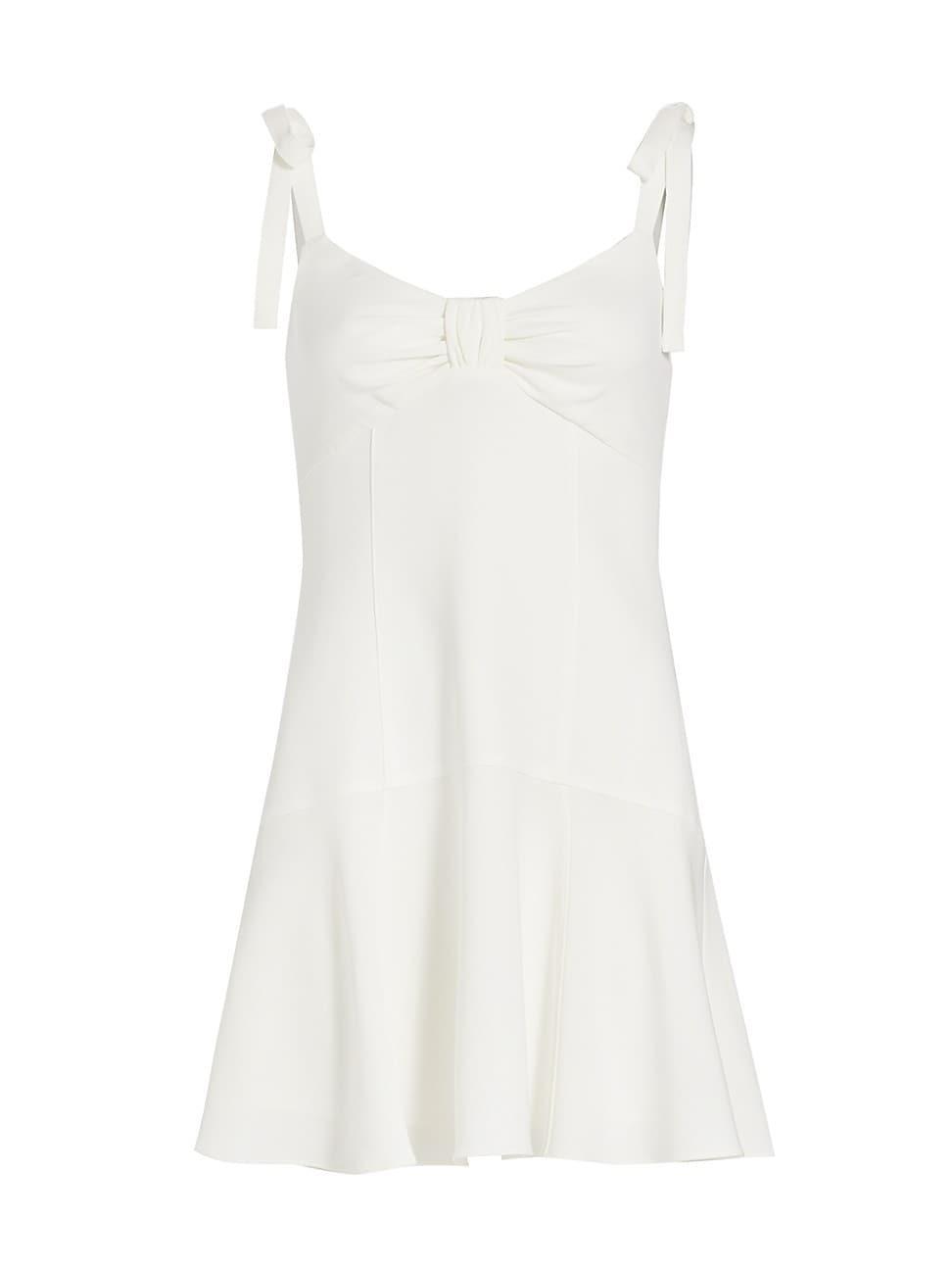 Womens Tally Crepe Bow Minidress Product Image