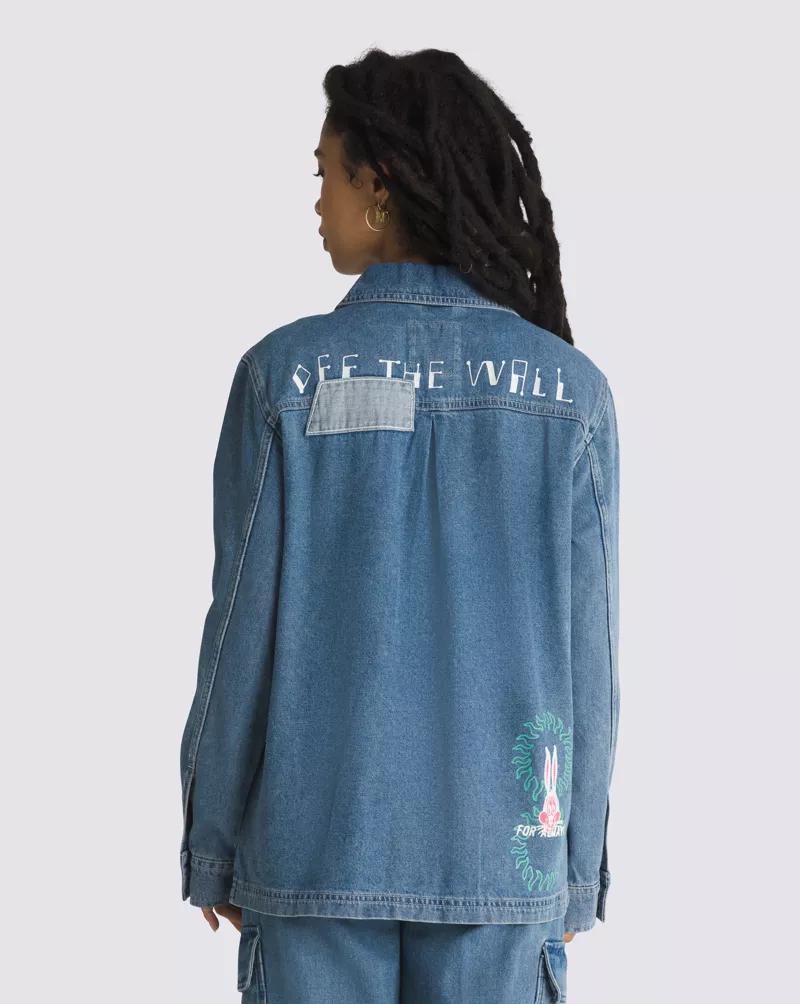 Drill Chore Denim Jacket Product Image