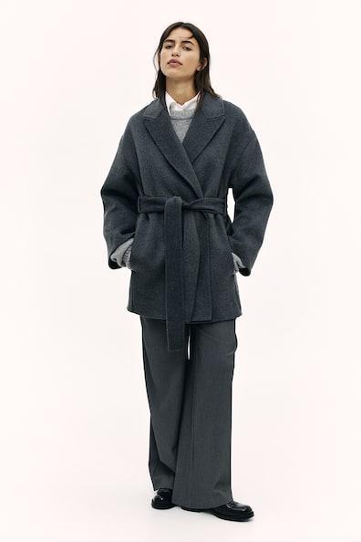 Wool-Blend Coat Product Image