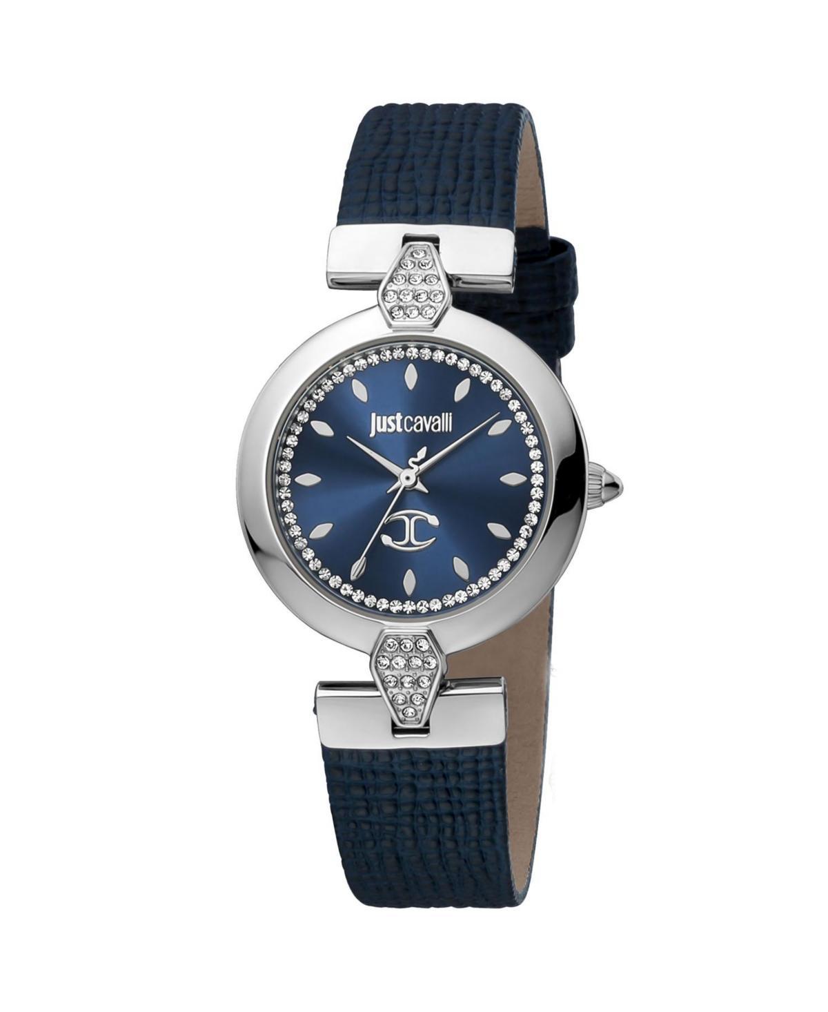 Just Cavalli Womens Classic Blue Dial Watch - JC1L194L0025 - Blue Product Image