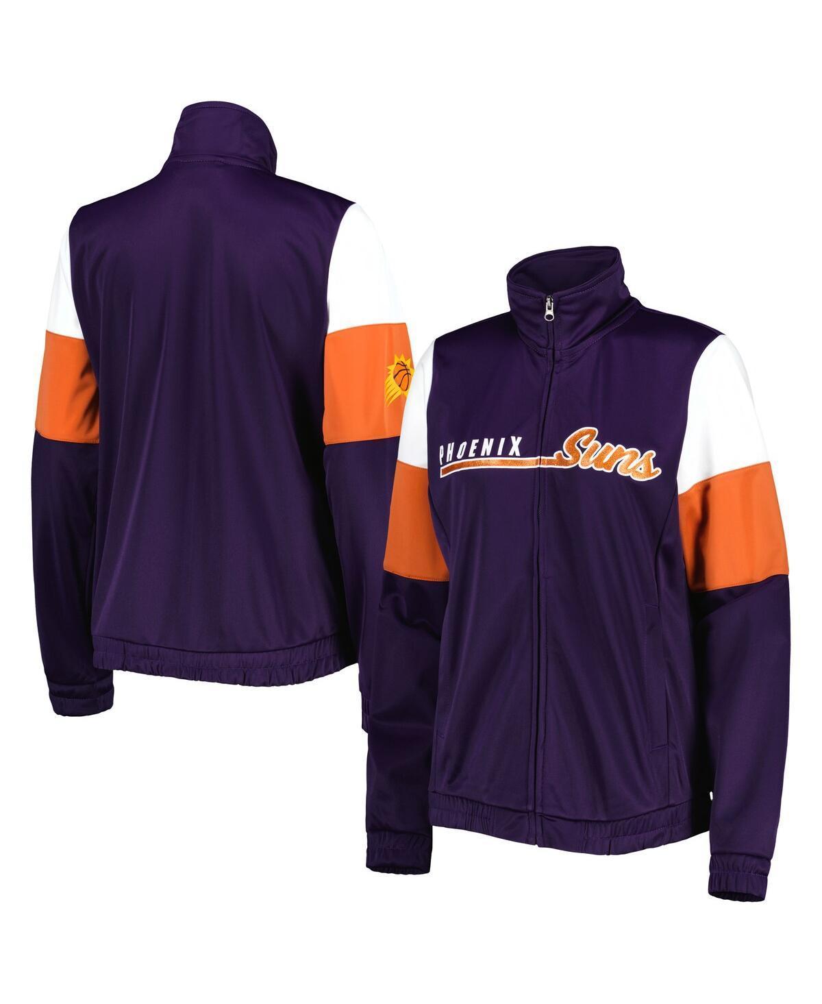 Womens G-III 4Her by Carl Banks Purple Phoenix Suns Change Up Full-Zip Track Jacket Product Image