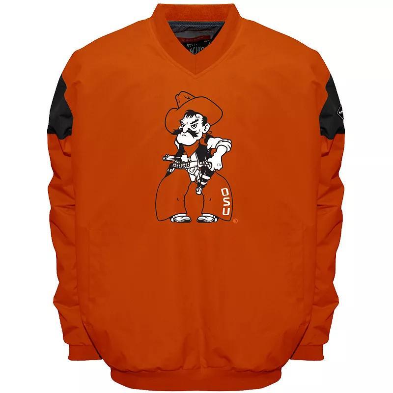 Mens Franchise Club Oklahoma State Cowboys Focus Windshell Pullover Product Image