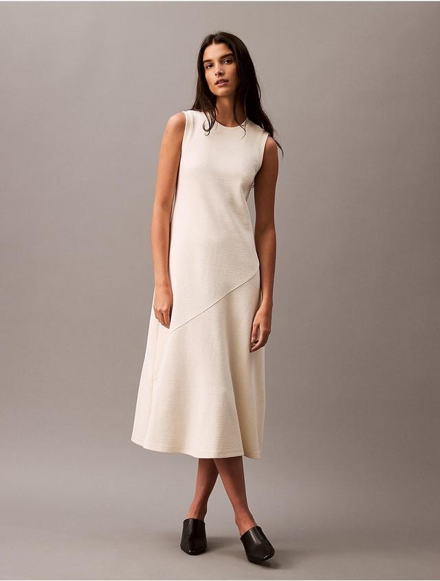 Textured Terry Midi Dress Product Image