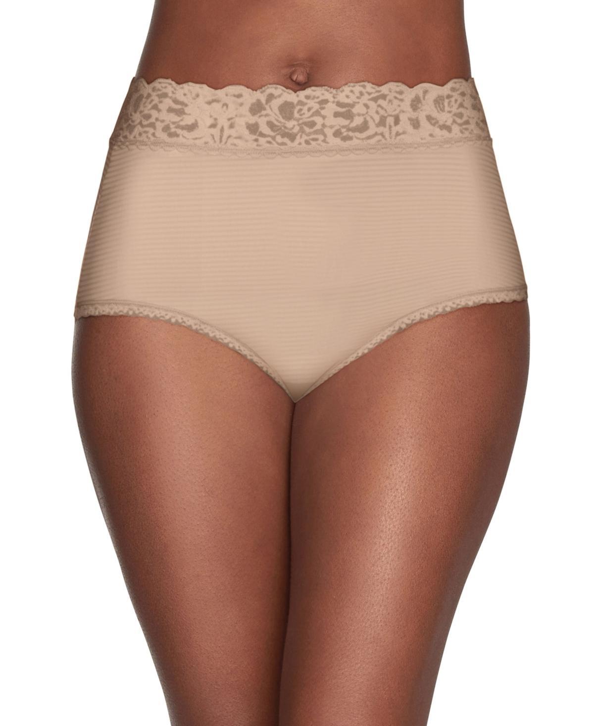 Womens Vanity Fair Flattering Lace Brief 13281 Product Image