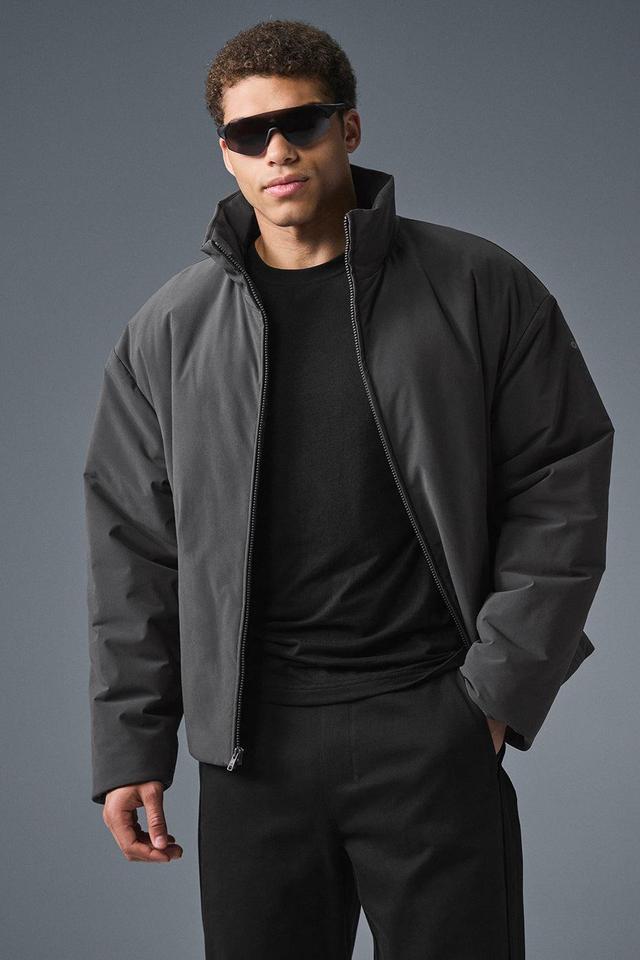 Stretch Woven Notable Jacket - Anthracite Male Product Image