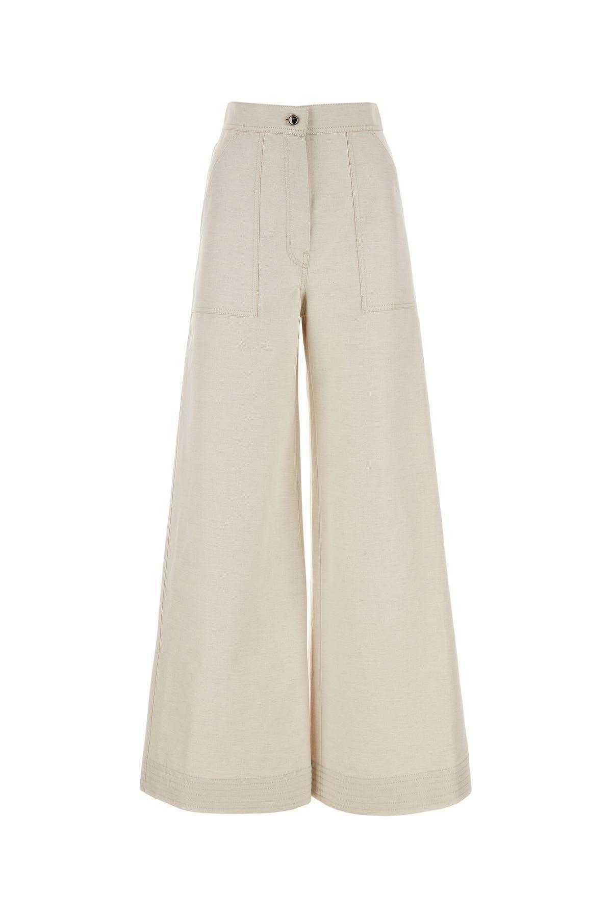 MAX MARA Pantalone Oboli-42 Nd  Female In Brown Product Image