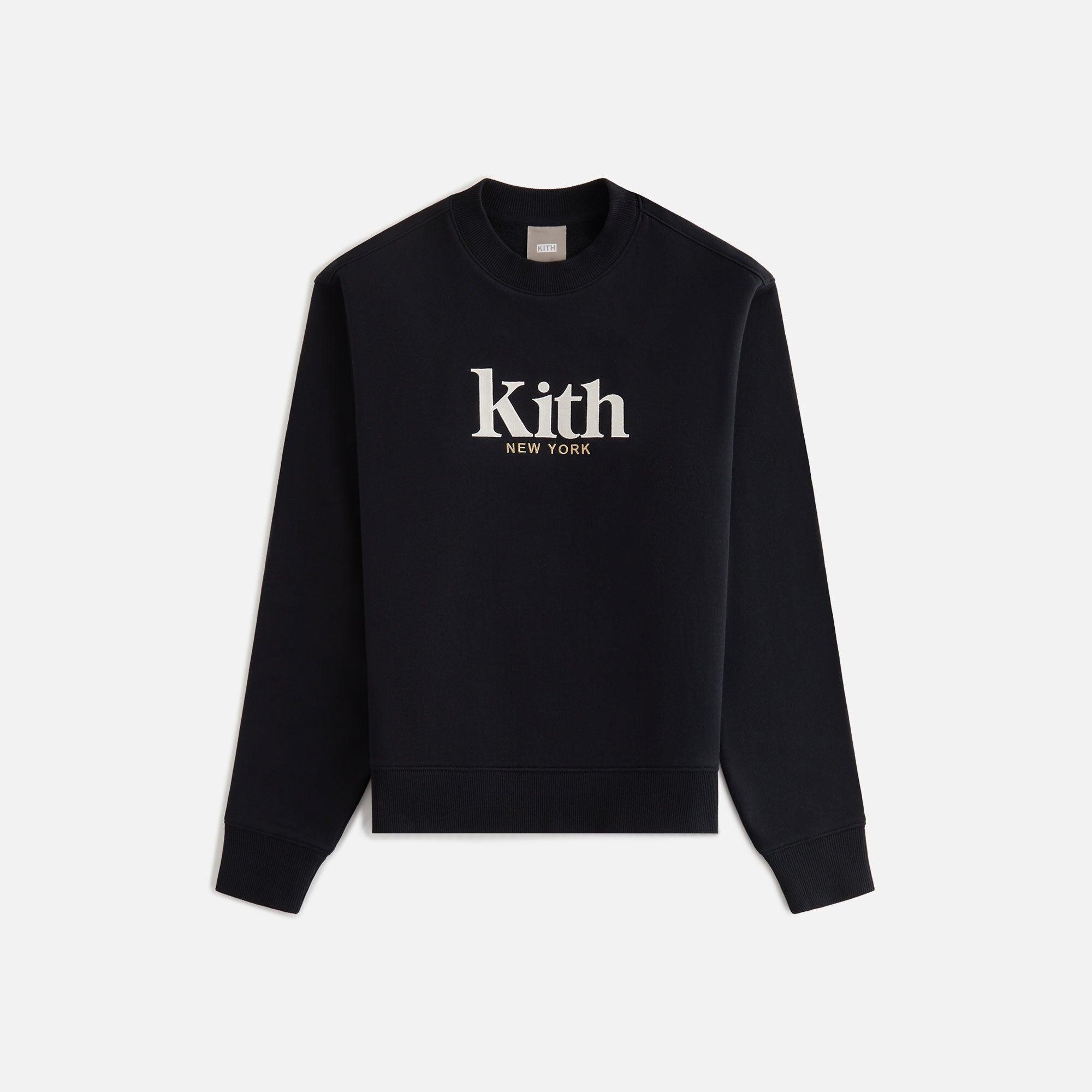 Kith Women Asher New York Crewneck - Black Female Product Image