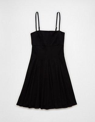 AE Square Neck Fit & Flare Mini Dress Product Image