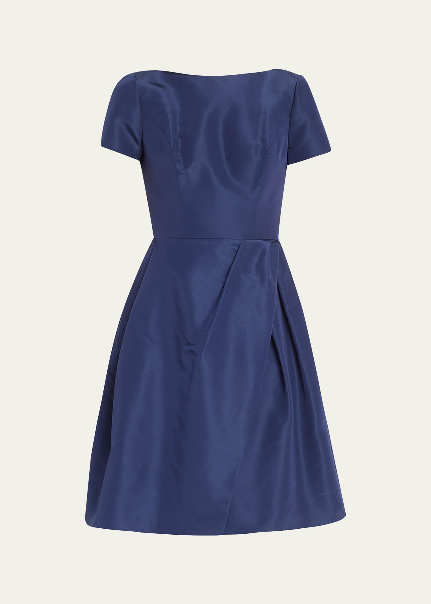 Womens Icon Silk Faille Cocktail Dress Product Image