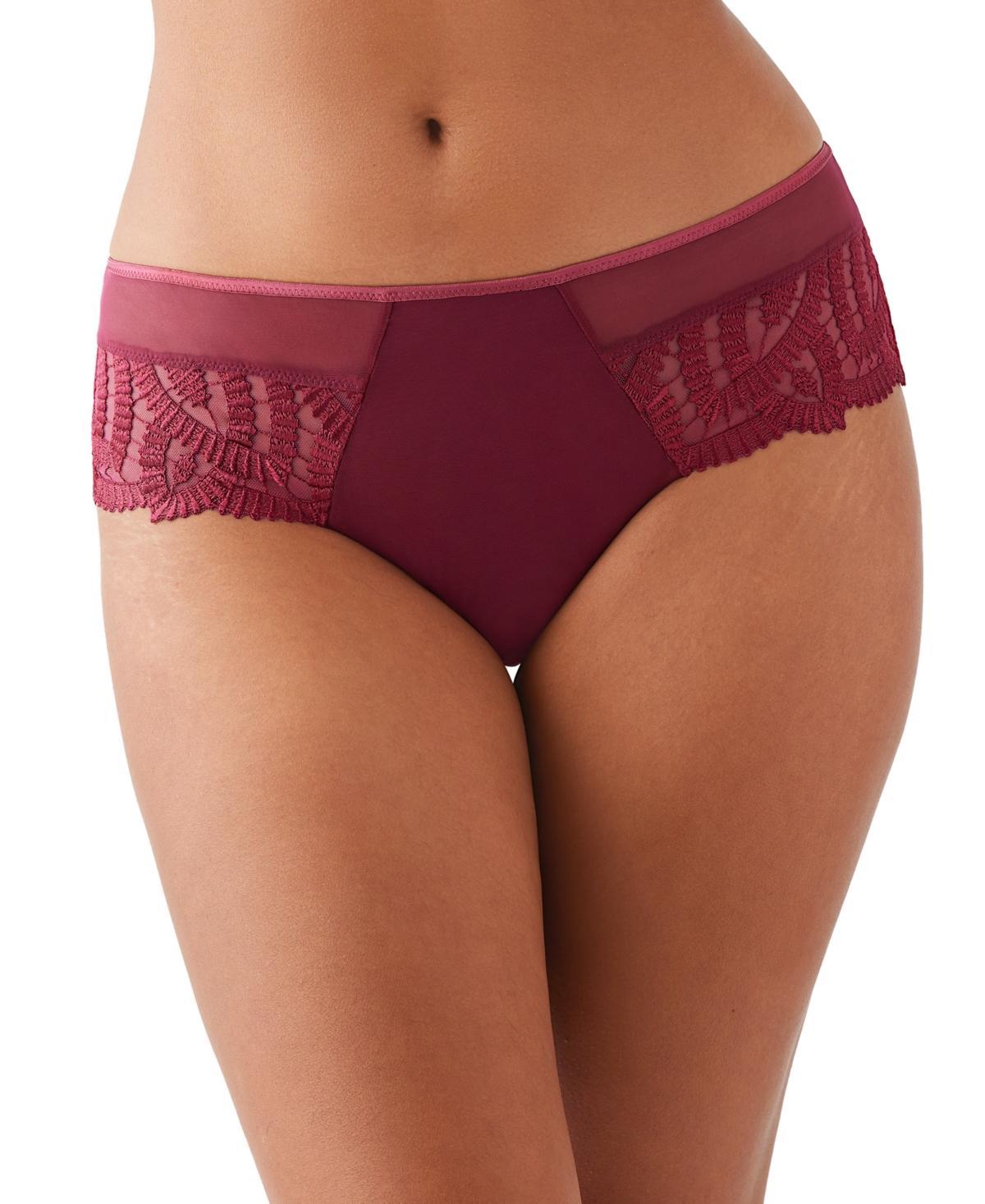 Wacoal Womens After Dark Embroidered Tanga Underwear 845396 Product Image