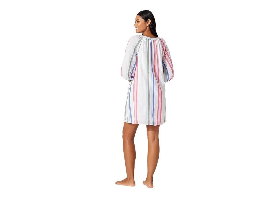 Multi Stripe Dobby Mini Dress Product Image