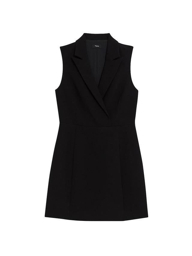 Admiral Crepe Sleeveless Blazer Mini Dress Product Image