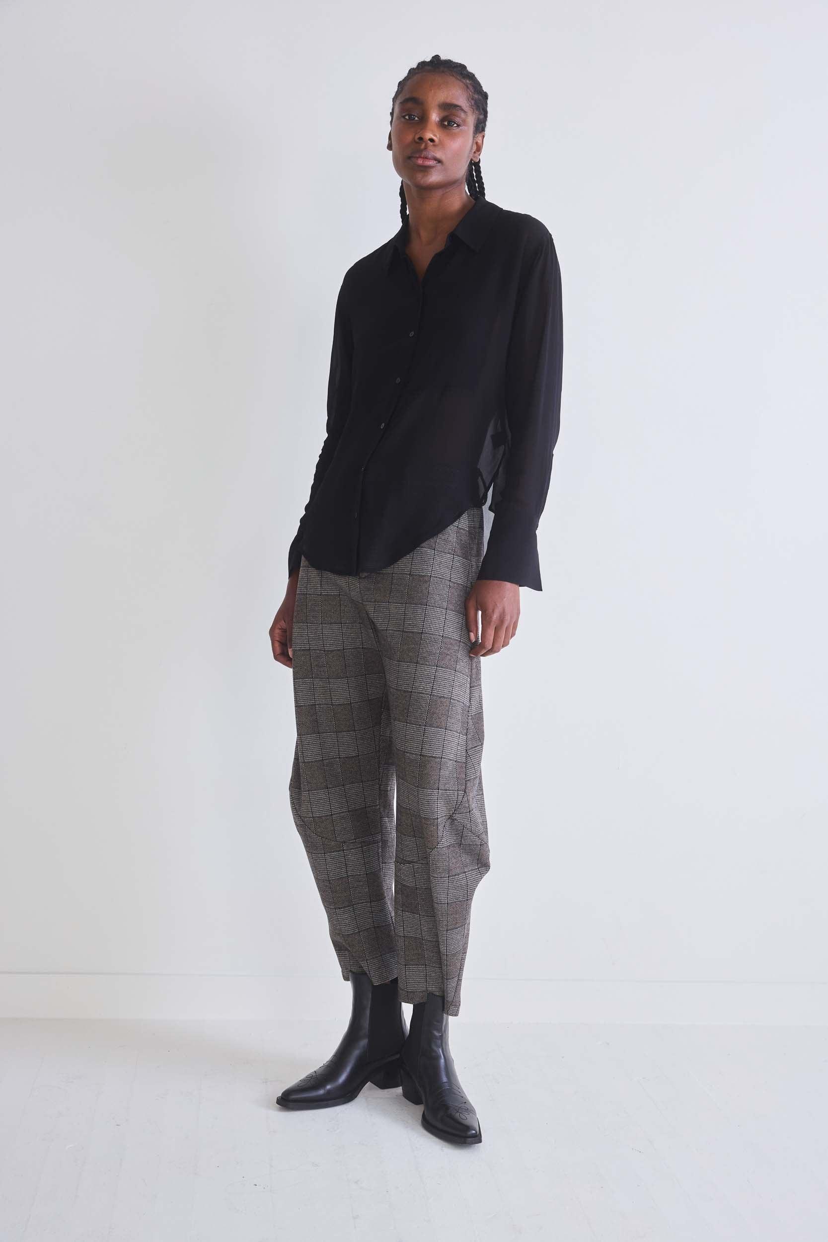 The Plaid Wide-ish Pants Product Image