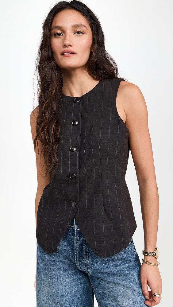 Madewell Top Bayley Vest | Shopbop Product Image