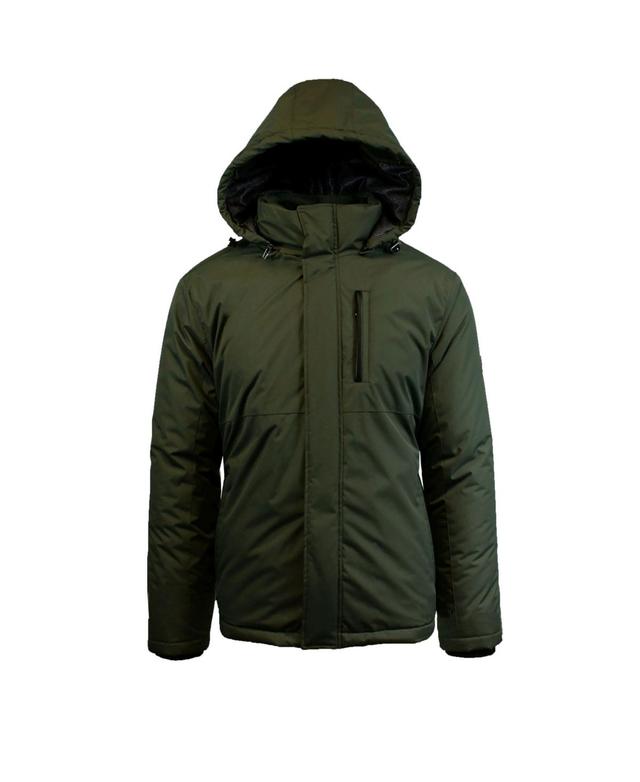 Spire By Galaxy Mens Heavyweight Presidential Tech Jacket with Detachable Hood Product Image