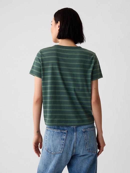 Organic Cotton Vintage Shrunken T-Shirt Product Image