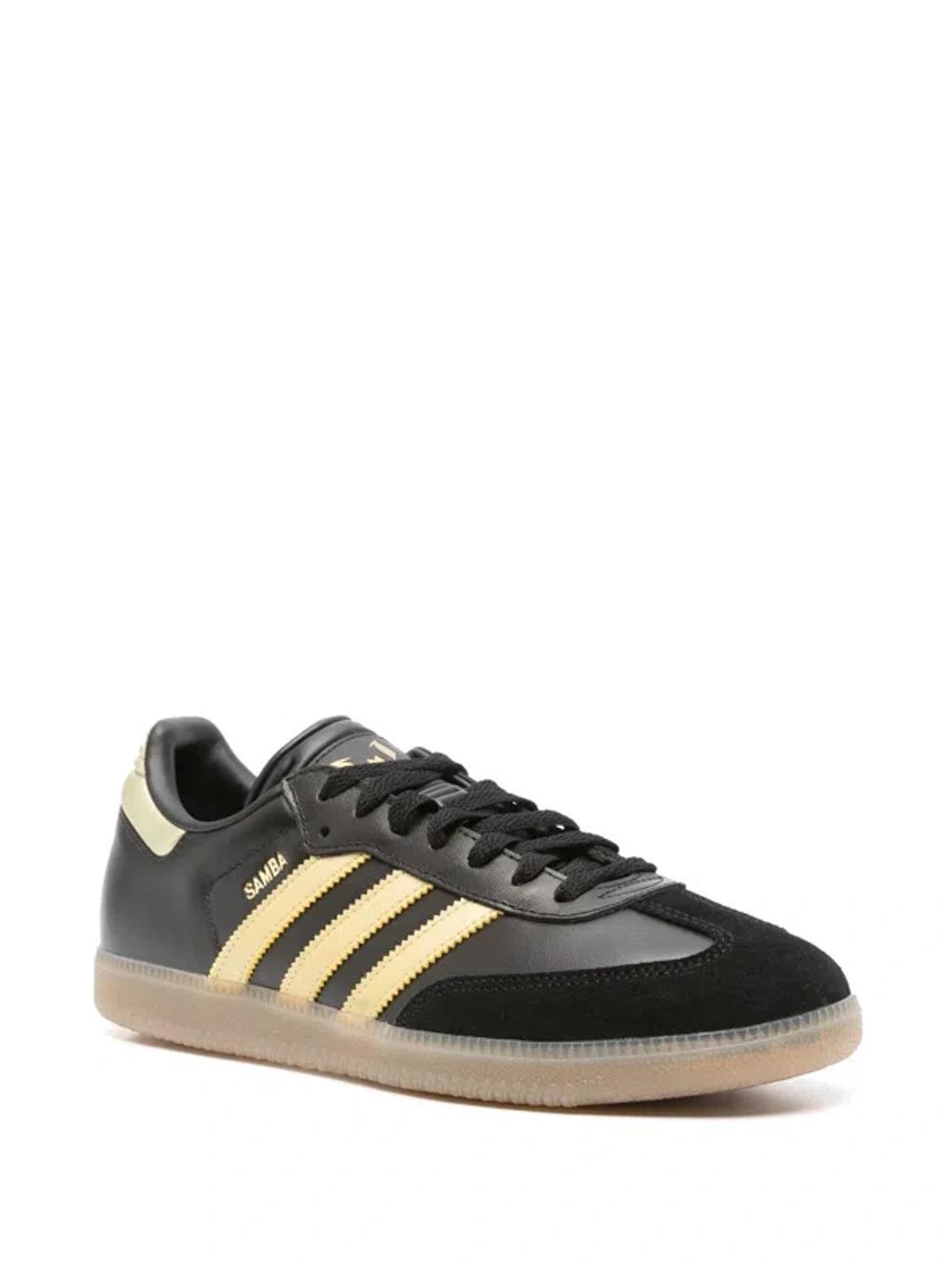 ADIDAS ORIGINALS Mens Adidas Samba Messi In Black/gold Product Image