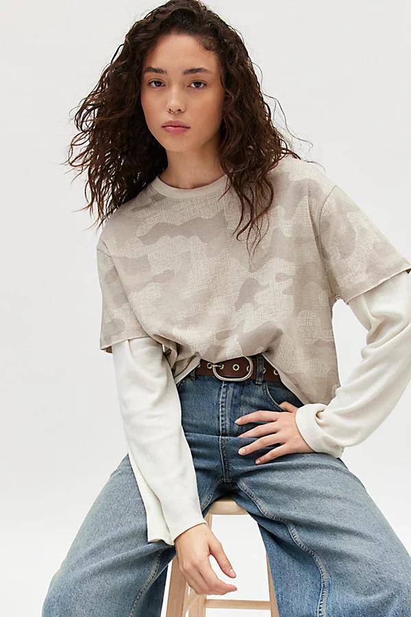 BDG Ollie Layered Twofer Tee Womens at Urban Outfitters Product Image