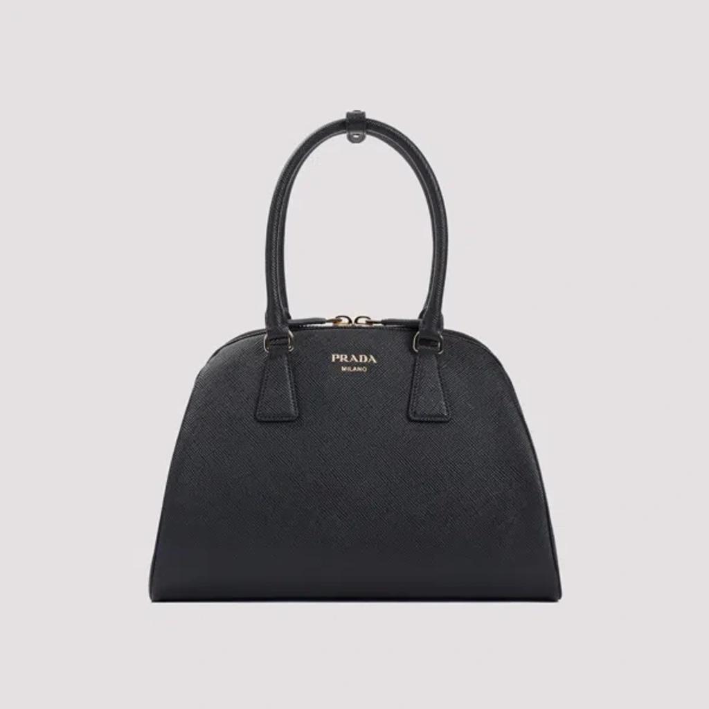 Black Leather Handbag Product Image