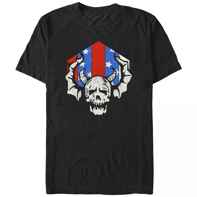 Mens Stranger Things Hellfire Americana Graphic Tee Product Image