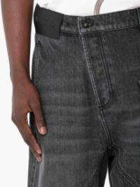 TWISTED WORKWEAR DENIM JEANS in grey | JW Anderson US  Product Image