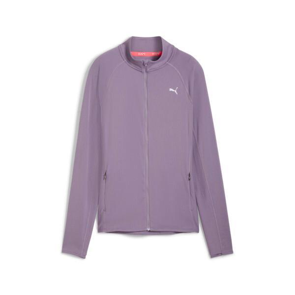 PUMA Run For Her Women's Ribbed Full-Zip Product Image