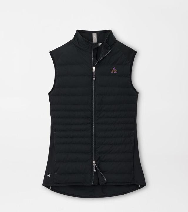 Peter Millar Alcorn State Womens Fuse Hybrid Vest | Color: Black | Size: XS Product Image