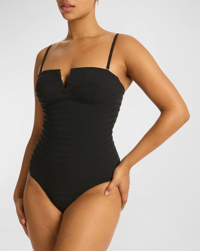 Palisades Bandeau One-Piece Swimsuit  Product Image