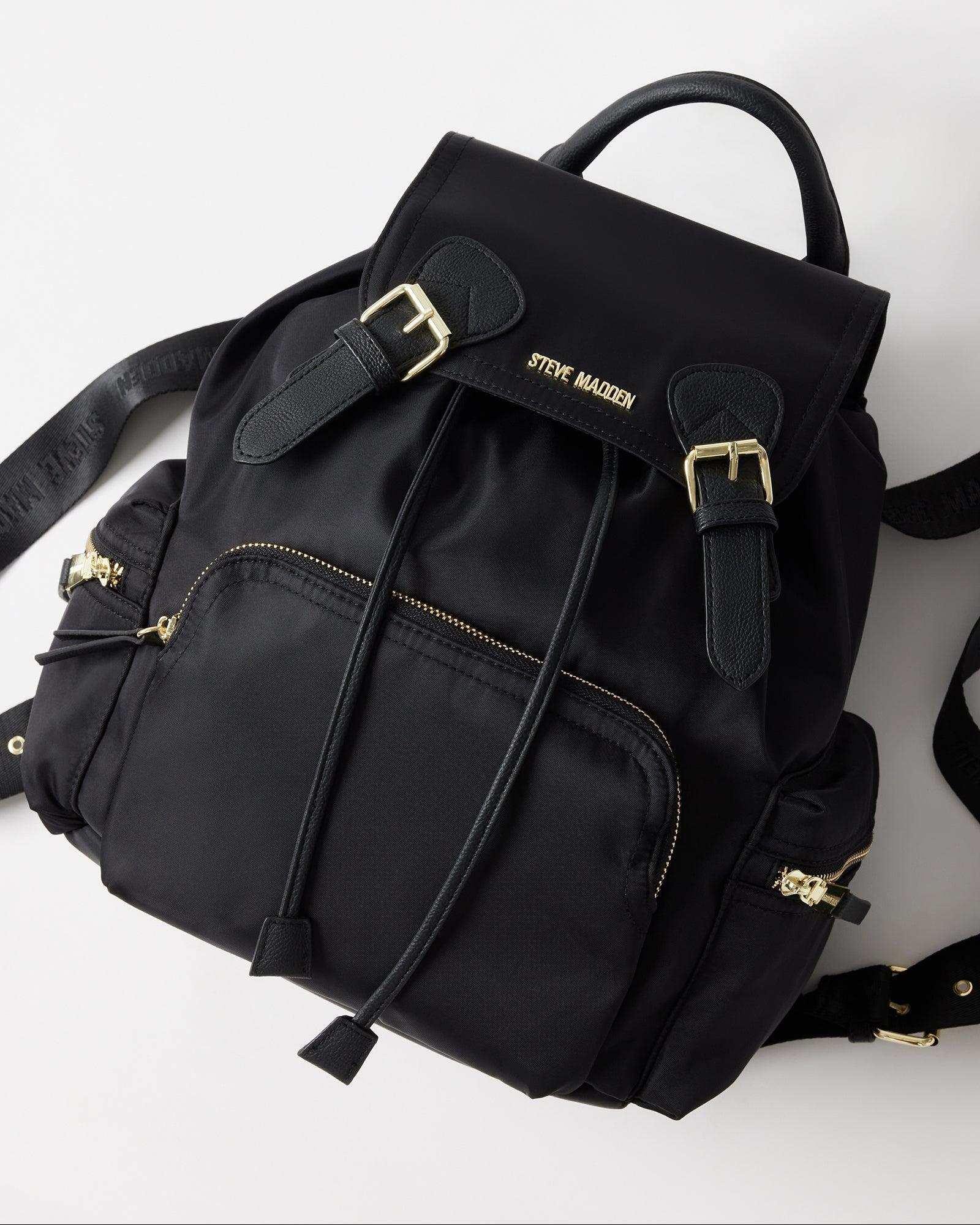 NYLON BACKPACK BLACK Female Product Image