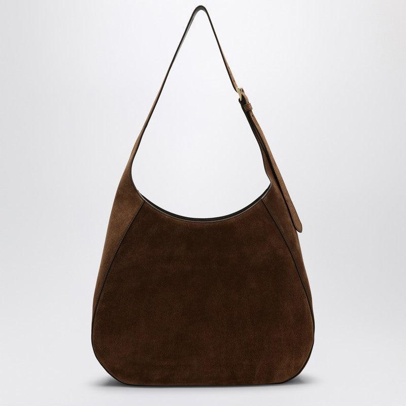 Large Brown Suede Bag Women Product Image