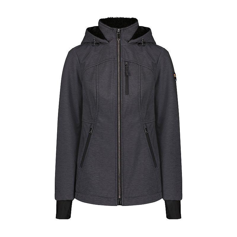 Womens Halitech Lightweight Fleece Lined Smooth Softshell Rain Jacket Product Image