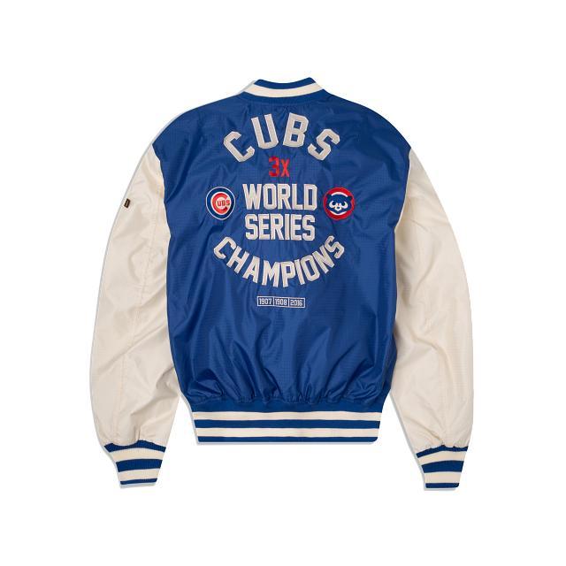 Alpha Industries X Chicago Cubs L-2B Bomber Jacket Male Product Image