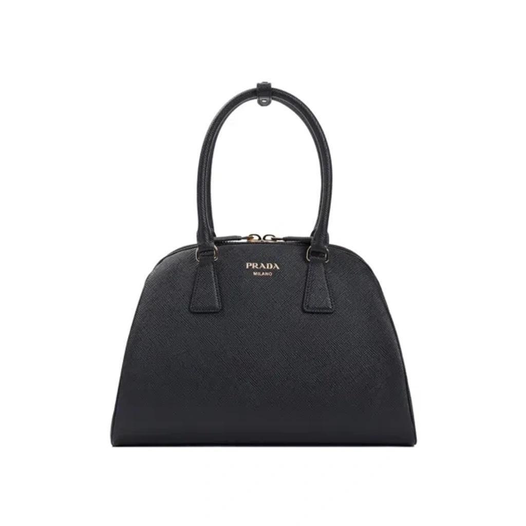 Black Leather Handbag Product Image