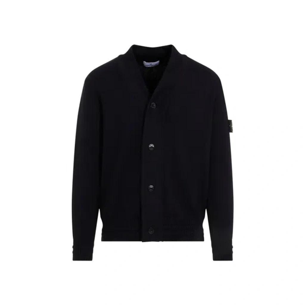 STONE ISLAND Cotton-blend Cardigan Product Image